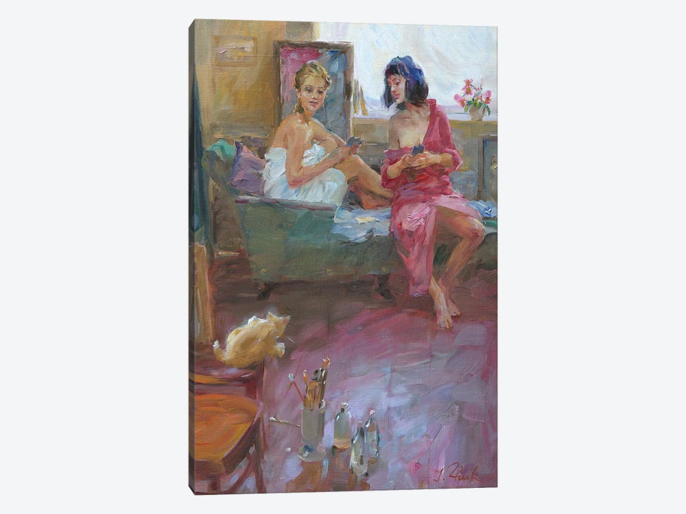 Playing Card by Igor Zhuk 1-piece Canvas Print