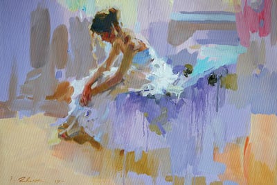 Purple Pause by Igor Zhuk canvas print