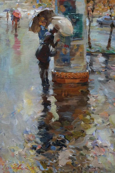 Ukraine: Rain In Kyiv by Igor Zhuk