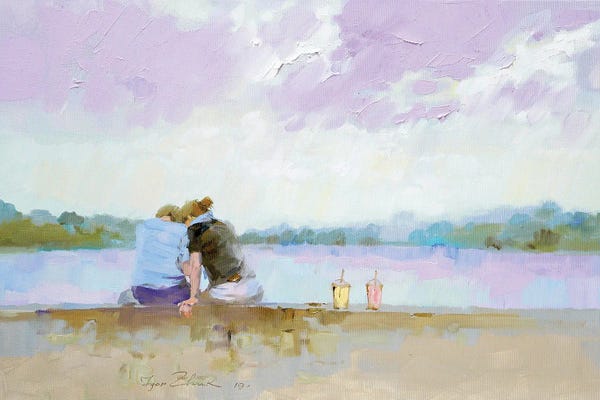 Pastel Impressionism: Rays Of Light by Igor Zhuk