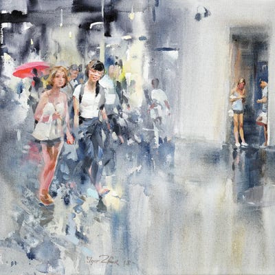 The Energy Of Rain by Igor Zhuk canvas print