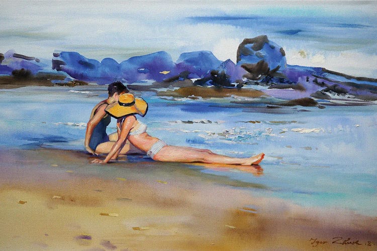 The Summer Hat by Igor Zhuk wall art