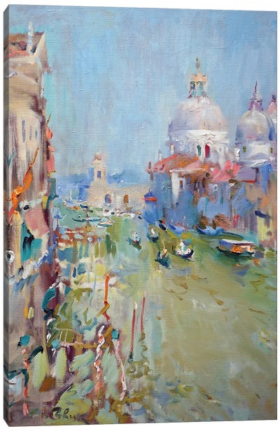 Venice II Canvas Art Print - Pastel Impressionism
