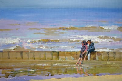 Windy Beach by Igor Zhuk canvas print