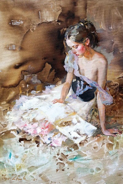 The tale 2 by Igor Zhuk canvas print