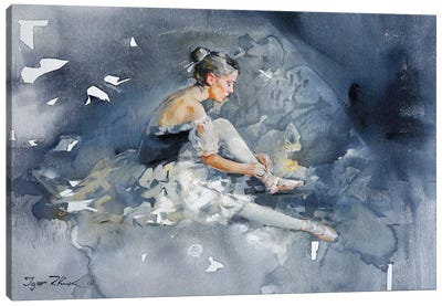 Balerina Canvas Art Print - Igor Zhuk
