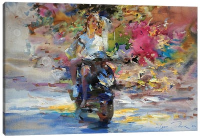 "The Colored Wind" Canvas Art Print - Igor Zhuk