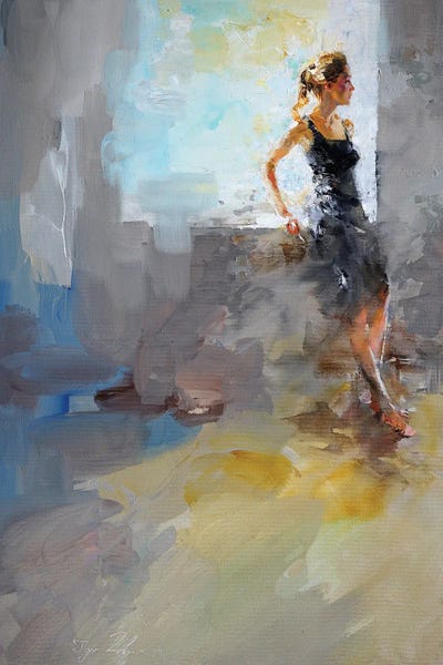 Expectation by Igor Zhuk framed canvas print