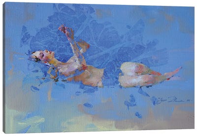 Sapphire Canvas Art Print - Igor Zhuk