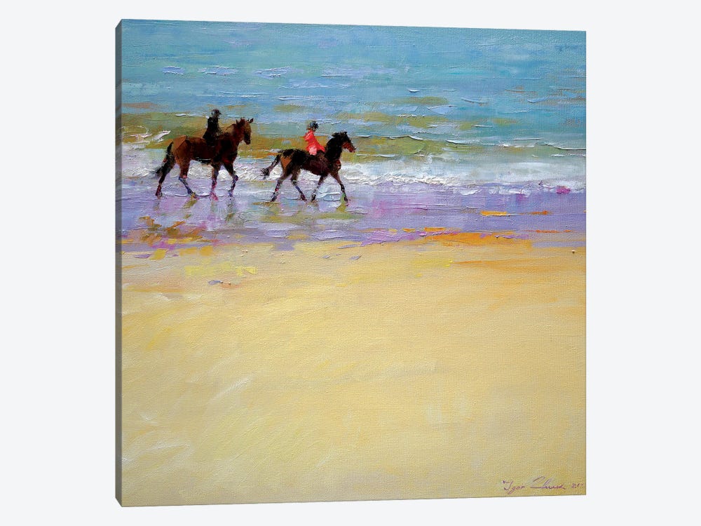 Ride At Beach by Igor Zhuk 1-piece Canvas Art