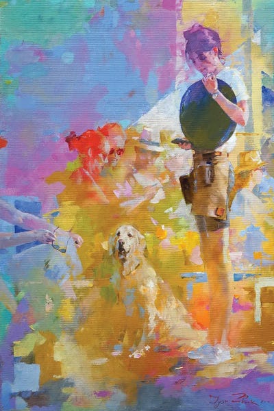 Cafe Mosaic II by Igor Zhuk canvas print