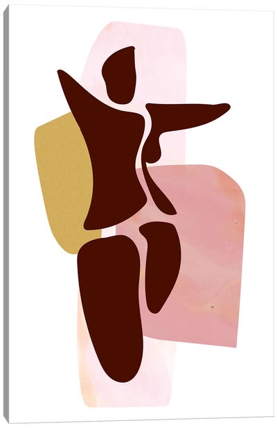 Figure Standing Canvas Art Print - Izabela Pichotka