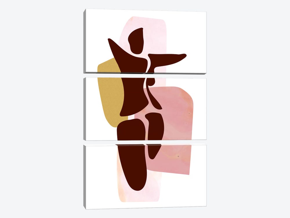 Figure Standing by Izabela Pichotka 3-piece Art Print