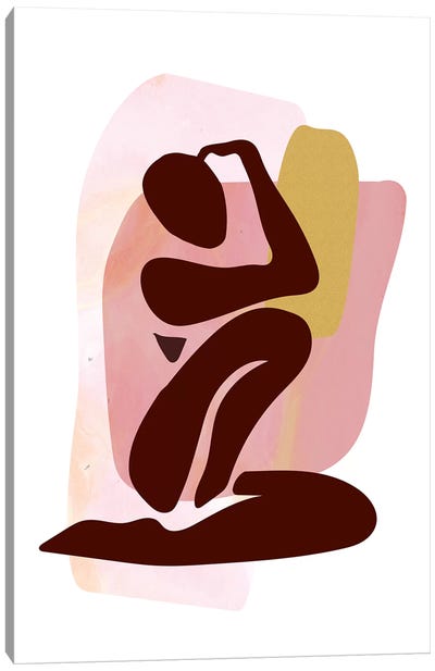 Figure Seated Canvas Art Print - All Things Matisse