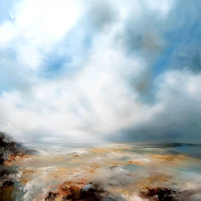 Escape by J.A Art framed canvas print