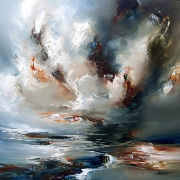 Abstract Expressionism: Heaven's Place by J.A Art