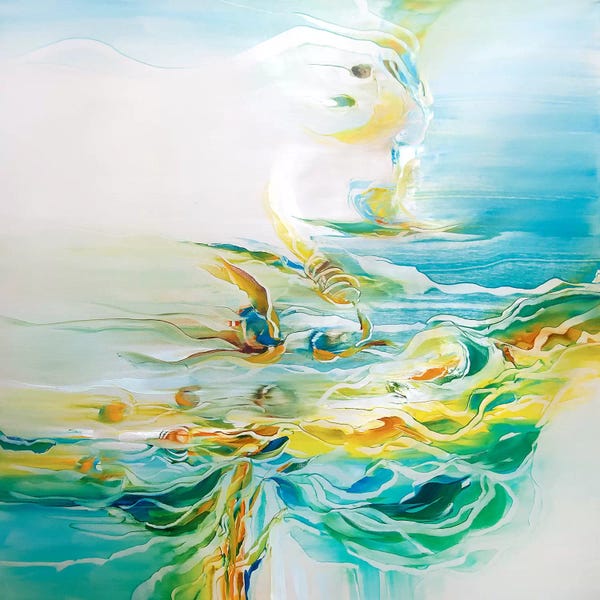 Abstract Expressionism: Ripple Effect by J.A Art