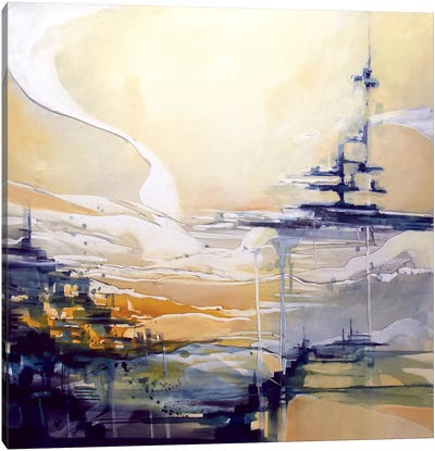 Sail Ship Canvas Art Print - J.A Art