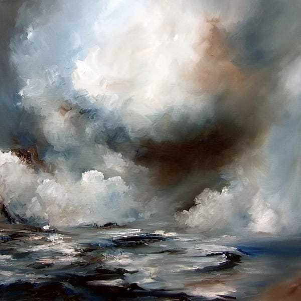 Abstract Expressionism: Storm by J.A Art