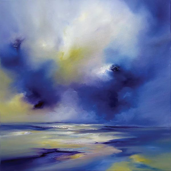 Smalt: Blue Symphony II by J.A Art