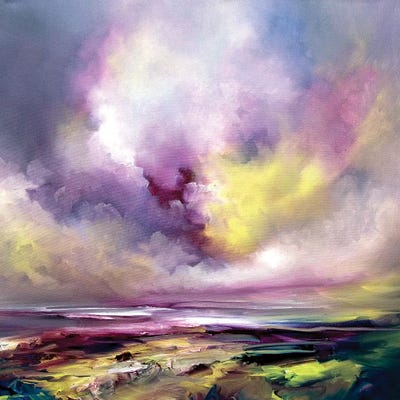 Light Force by J.A Art canvas print