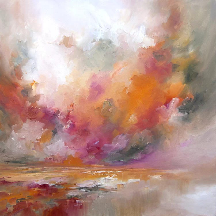Colour Burst by J.A Art canvas print