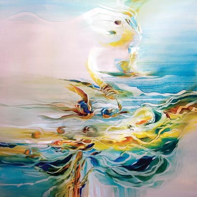 Angel Fish Canvas Print by J.A Art | iCanvas