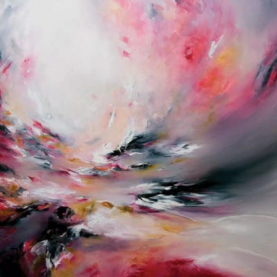 Passion by J.A Art framed canvas print