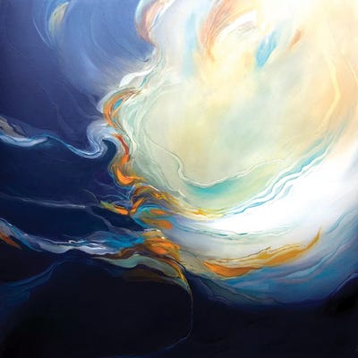 Transference by J.A Art framed canvas print