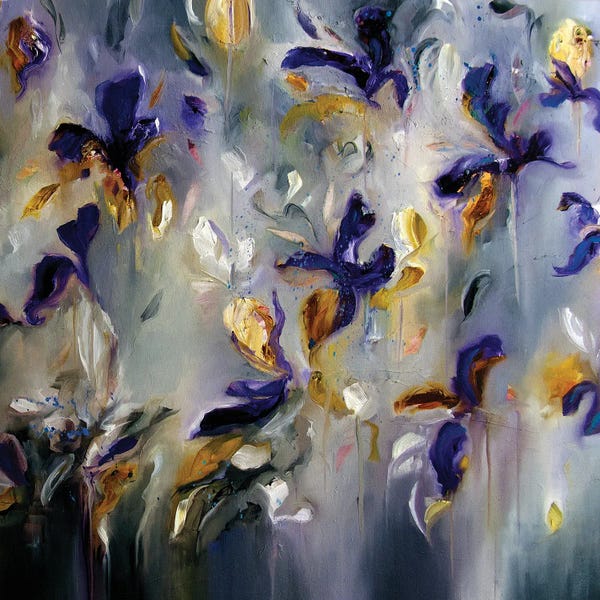 Irises: Wild Iris by J.A Art