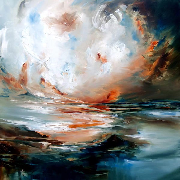 Abstract Expressionism: Echo by J.A Art