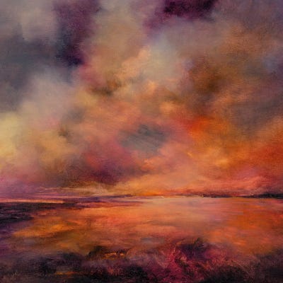 Sun Down by J.A Art multi panel art