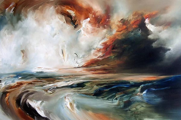 Abstract Expressionism: Energy Break by J.A Art