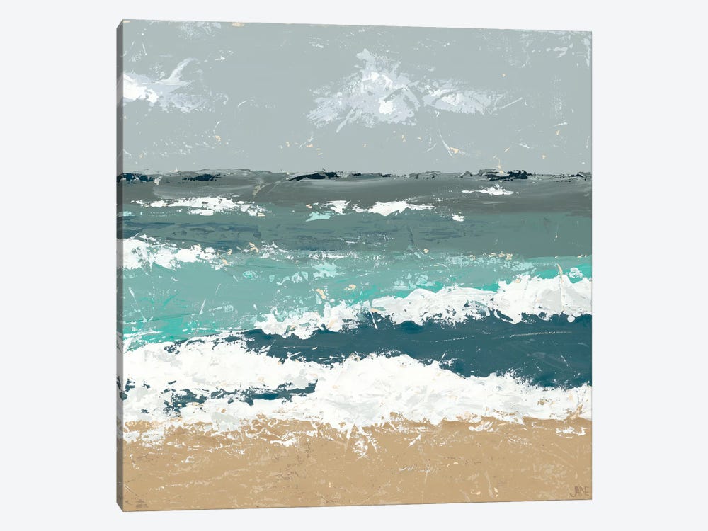The Breakers I by Jade Reynolds 1-piece Canvas Artwork