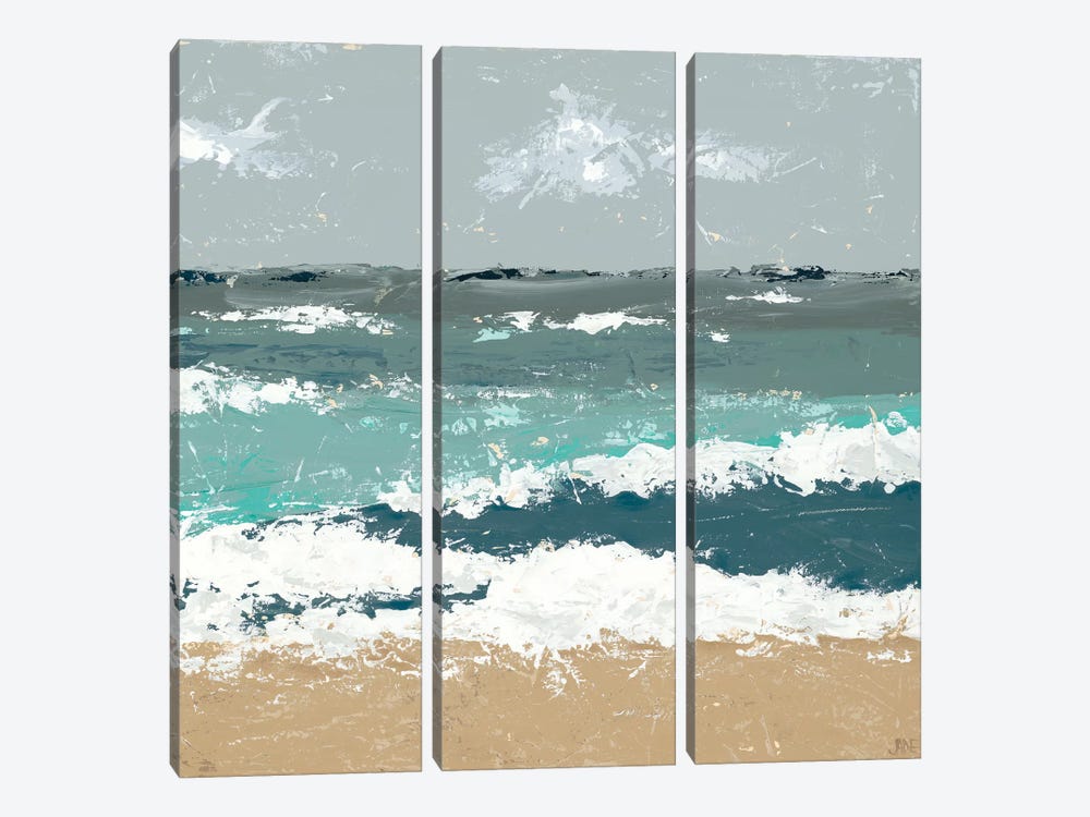 The Breakers I by Jade Reynolds 3-piece Canvas Art