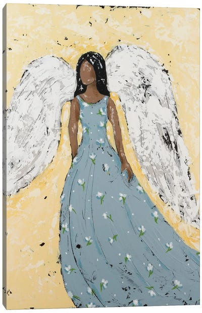 Earthly Angel III Canvas Art Print - Angel Art