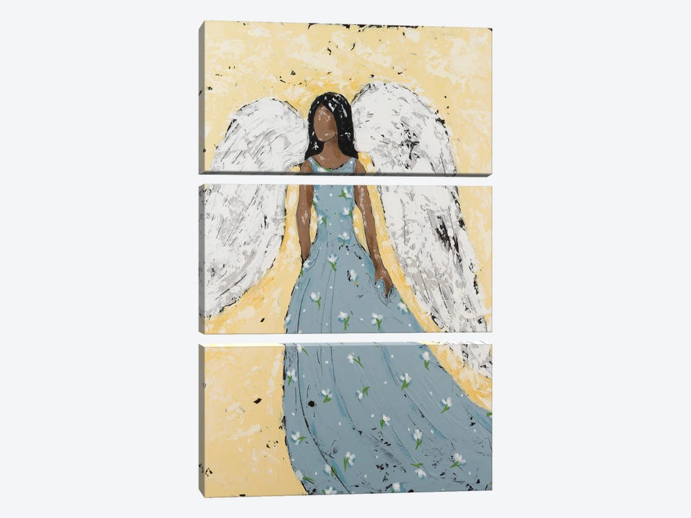 Earthly Angel III by Jade Reynolds 3-piece Canvas Print