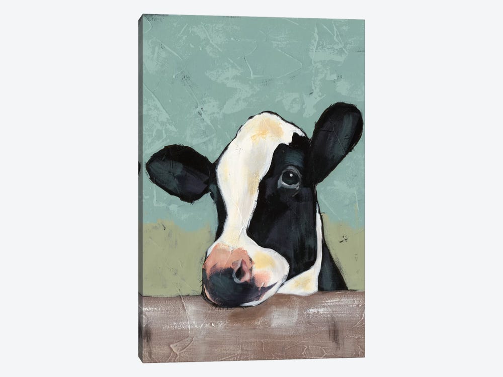 Holstein Cow II by Jade Reynolds 1-piece Canvas Art Print