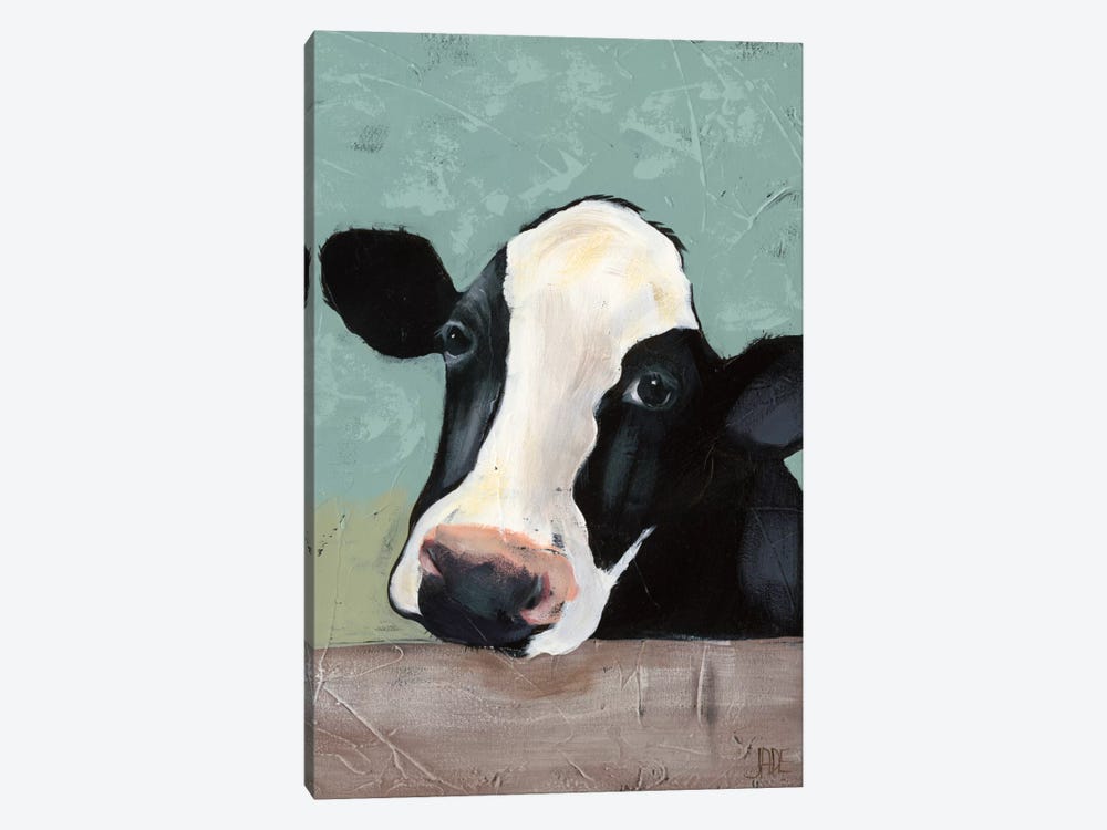 Holstein Cow III by Jade Reynolds 1-piece Canvas Wall Art