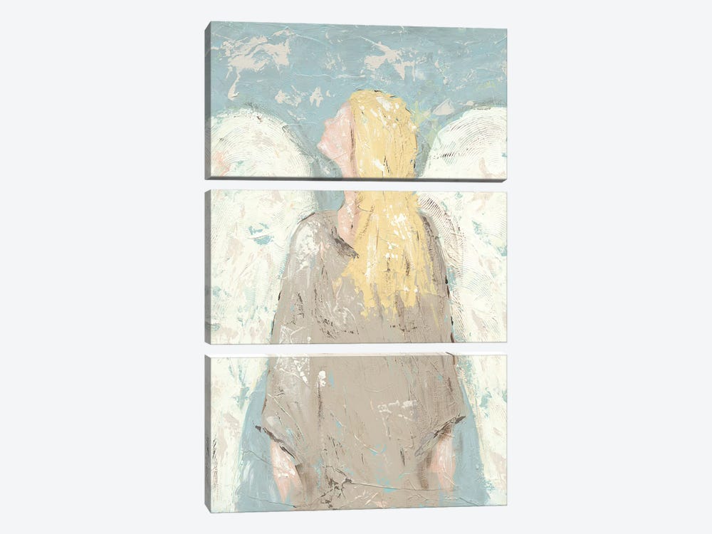 Angel Waiting 3-piece Canvas Wall Art