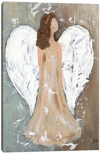 Safe Haven II Canvas Art Print - Christmas Angel Art