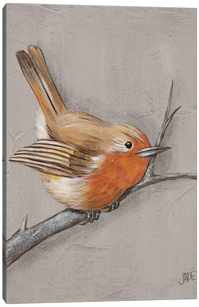 Winter Bird II Canvas Art Print