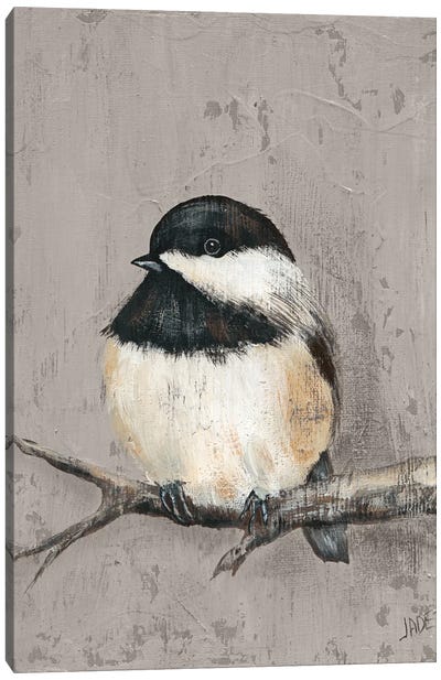 Winter Bird IV Canvas Art Print