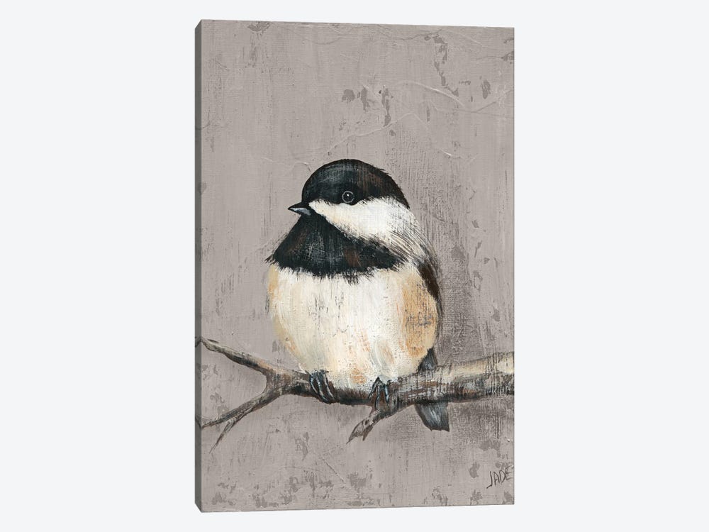 Winter Bird IV by Jade Reynolds 1-piece Canvas Art