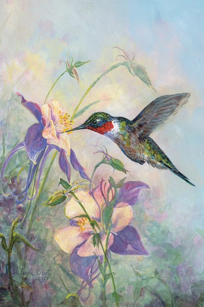 Bedroom Wall Art: Nature's Ballet Dancers by Janene Grende
