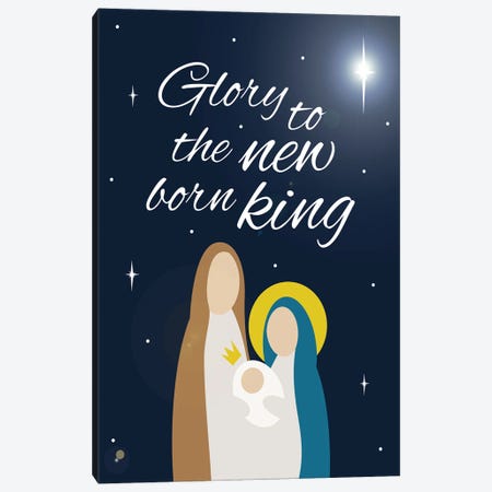 Nativity King Canvas Print #JAG22} by Jace Grey Canvas Art