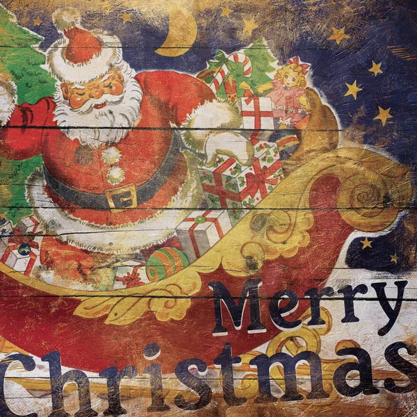 Vintage Christmas: Santa Christmas by Jace Grey