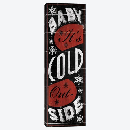 Baby Its Cold Canvas Print #JAG6} by Jace Grey Canvas Art