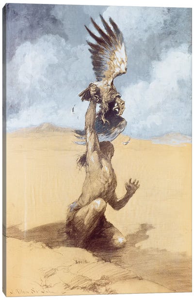 Tarzan® the Untamed Canvas Art Print - The Edgar Rice Burroughs Collection