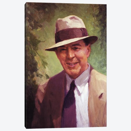 Edgar Rice Burroughs® Canvas Print #JAJ1} by J. Allen St. John Canvas Art